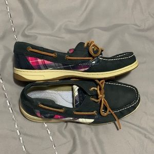 Women’s Navy Sperrys. Excellent Condition